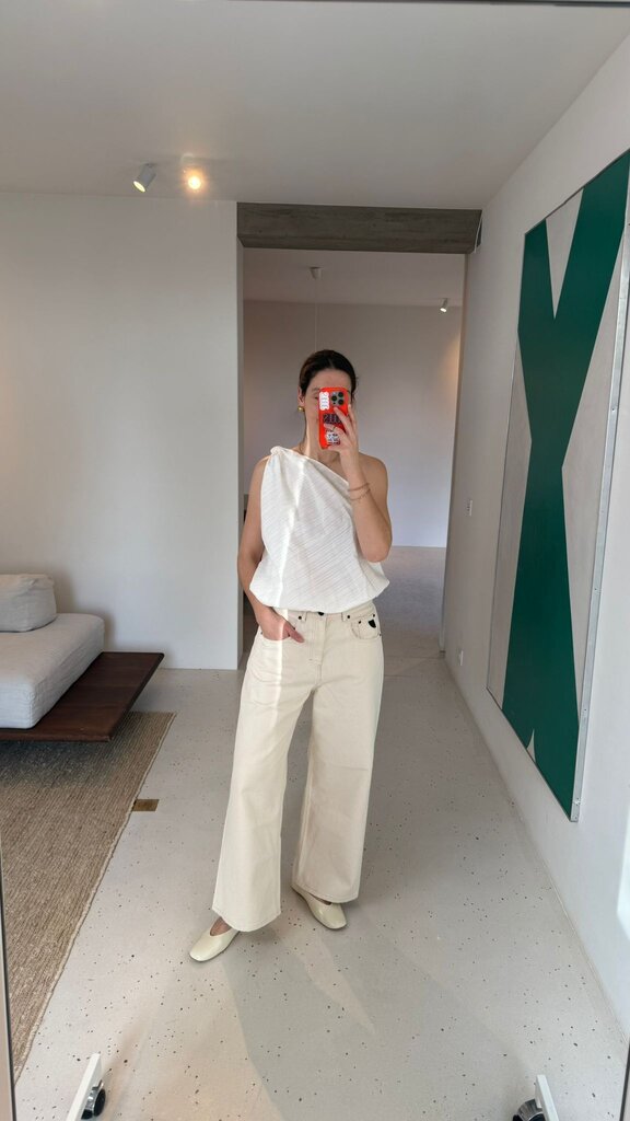 Bad Habits Fiona Top - White