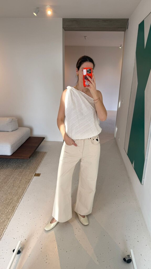 Bad Habits Fiona Top - White