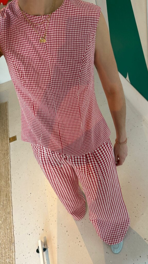 Bad Habits Leandra Top - Red