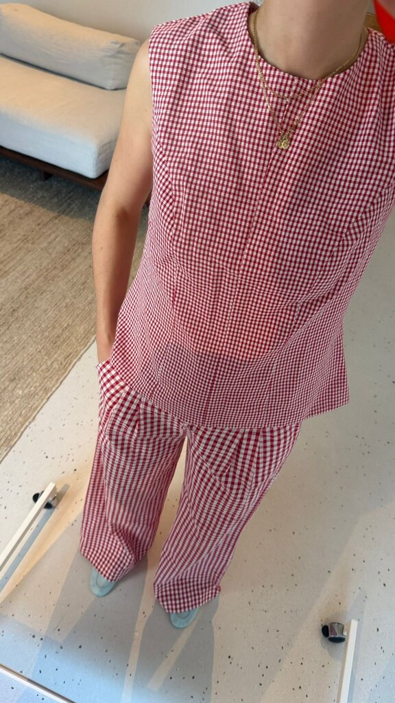 Bad Habits Leandra Top - Red