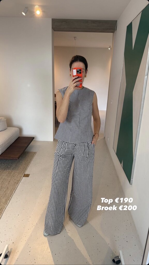 Bad Habits Flora Pants - Navy