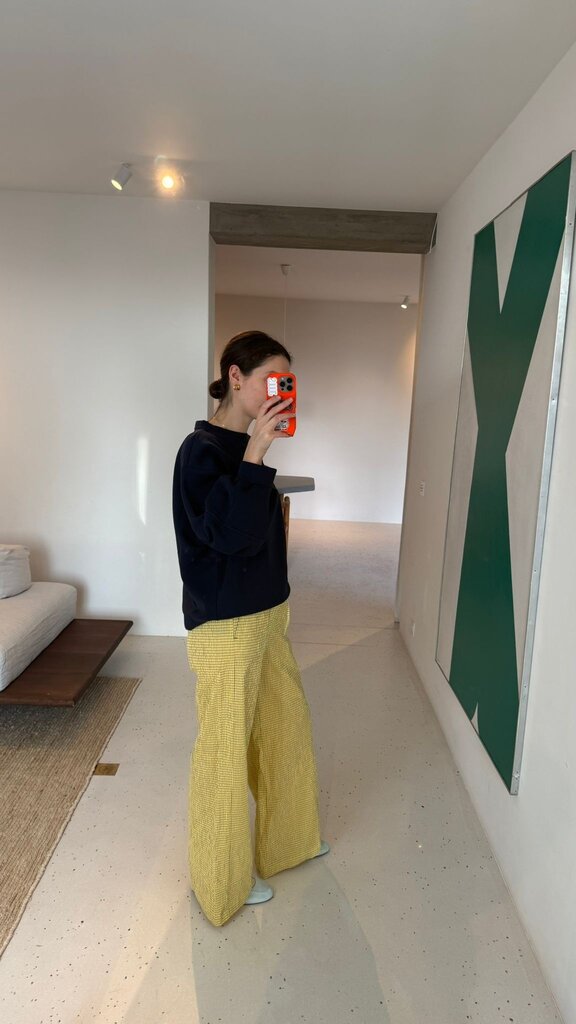 Bad Habits Almu Pants - Yellow