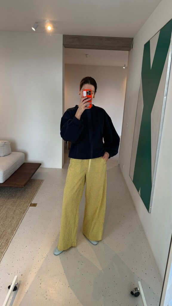 Bad Habits Almu Pants - Yellow