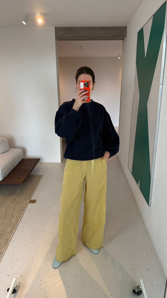 Bad Habits Almu Pants - Yellow