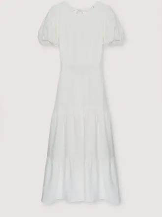 The New Society Cala Dress - Pure Cloud
