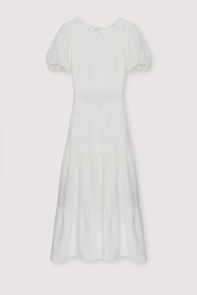 The New Society Cala Dress - Pure Cloud