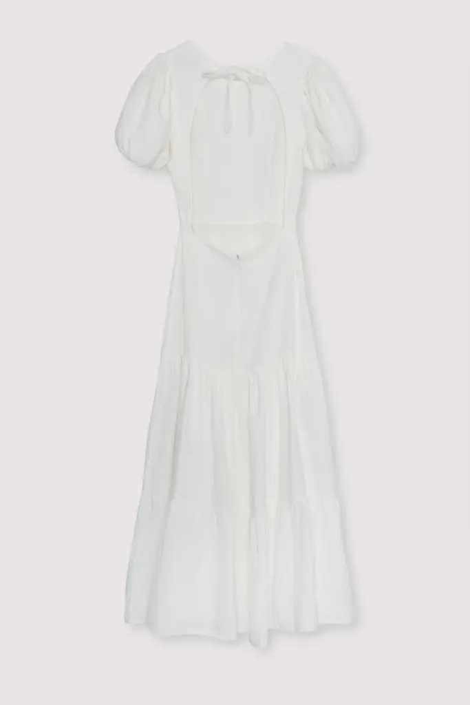 The New Society Cala Dress - Pure Cloud