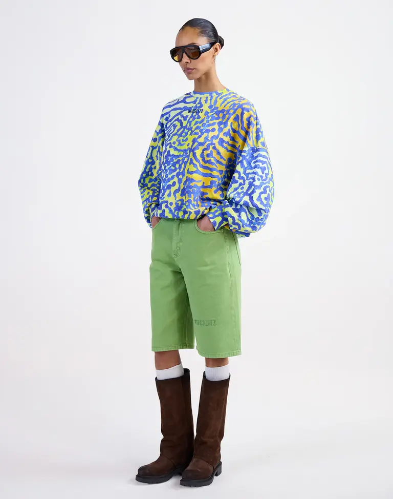 Stieglitz Alexio Denim Short - Green