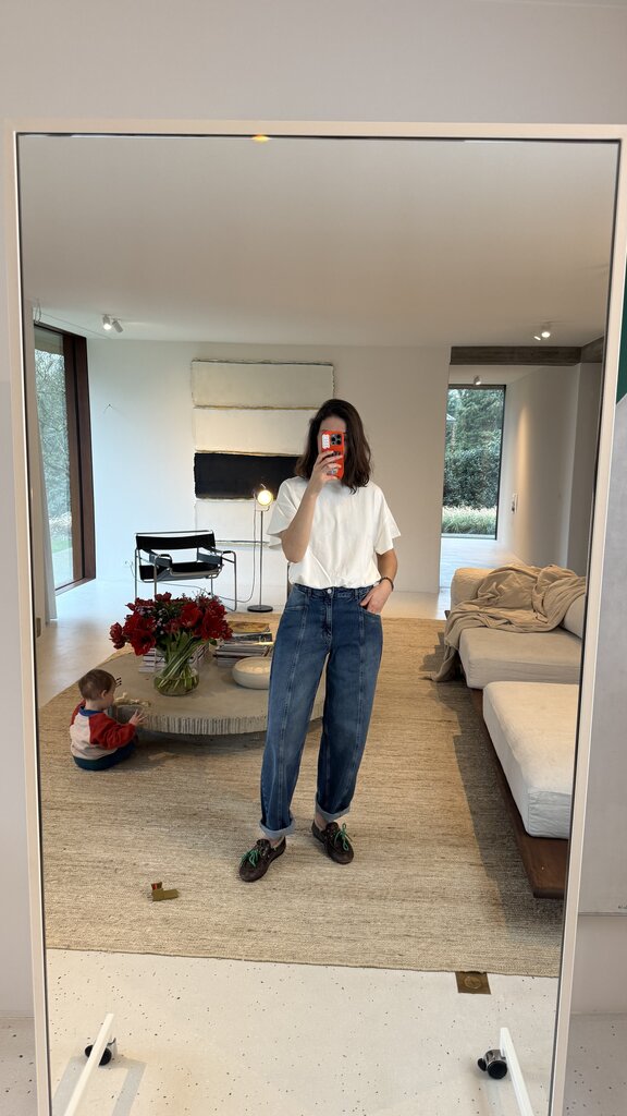 RE/BORN Raffa T-shirt - Offwhite