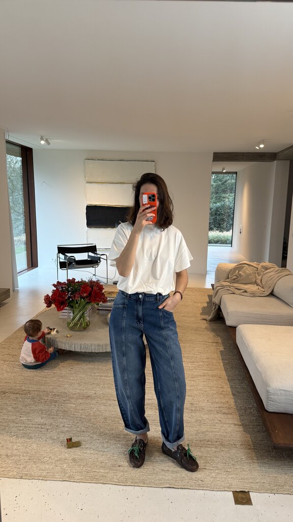 RE/BORN Raffa T-shirt - Offwhite