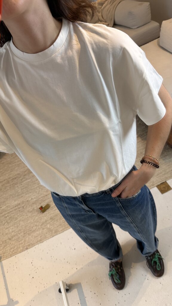 RE/BORN Raffa T-shirt - Offwhite