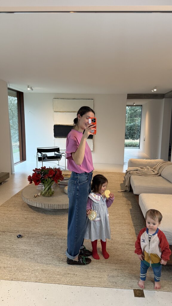 RE/BORN Raffa T-shirt - Berry Pink