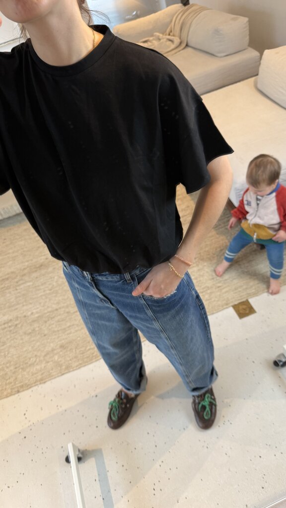 RE/BORN Raffa T-shirt - Black