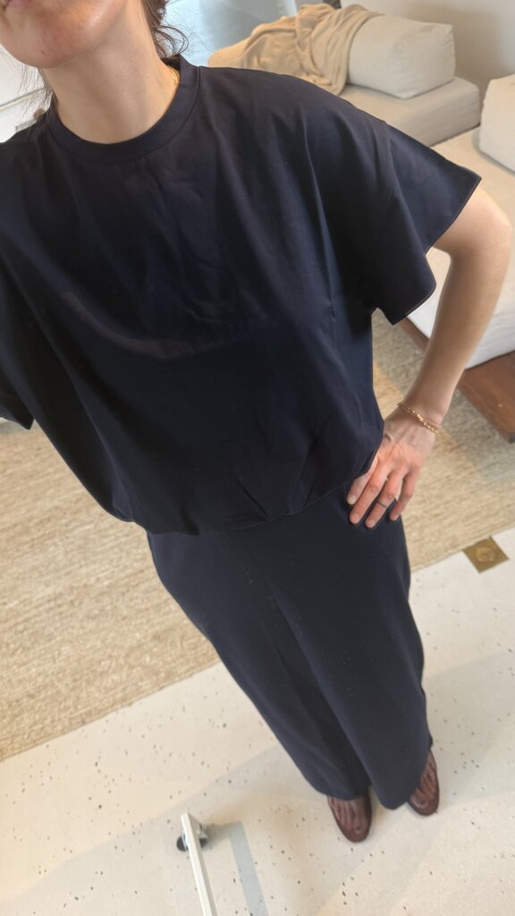 RE/BORN Raffa T-shirt - Dark Blue