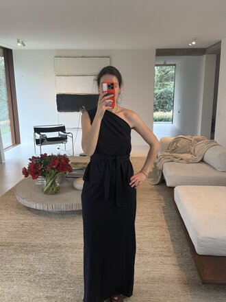 RE/BORN Una Top - Dark Blue