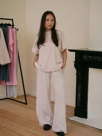 Love Sundaily Berro Pants - Beige Melange