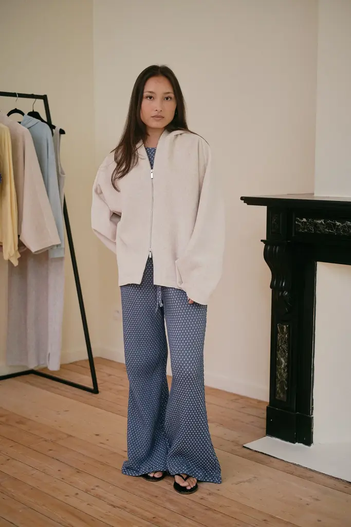 Love Sundaily Chamberi Jacket - Beige/Grey