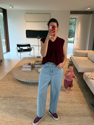 Raff Collective Debardeur - Burgundy