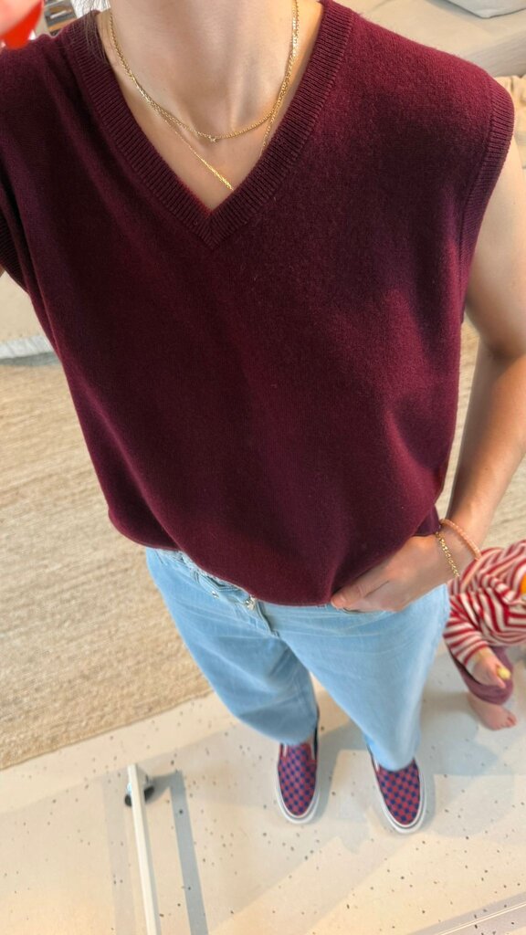 Raff Collective Debardeur - Burgundy