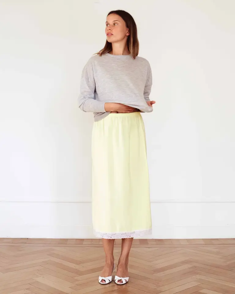 Raff Collective Rosette Knit - Grey