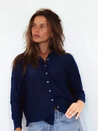 Raff Collective Do Knit - Navy