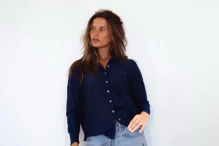 Raff Collective Do Knit - Navy