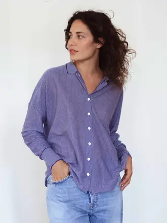 Raff Collective Do Stripe Knit - Blue/White