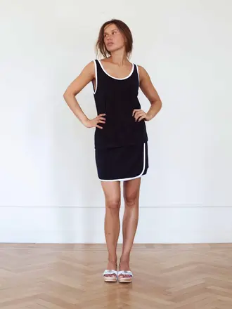 Raff Collective Renee Top - Midnight