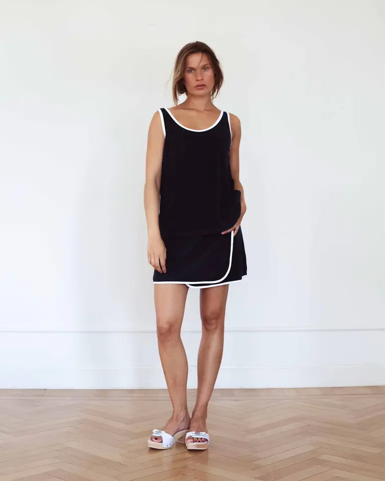 Raff Collective Renee Top - Midnight