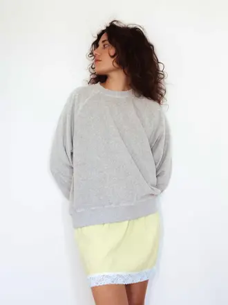 Raff Collective George Sweater - Grey Melange
