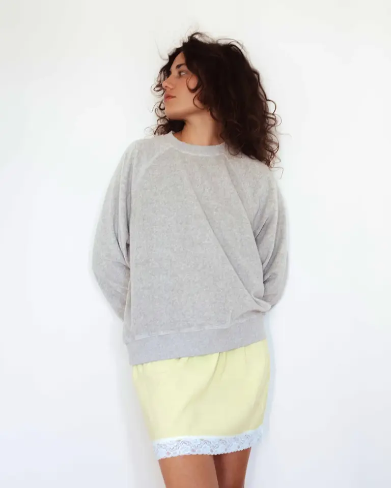 Raff Collective George Sweater - Grey Melange