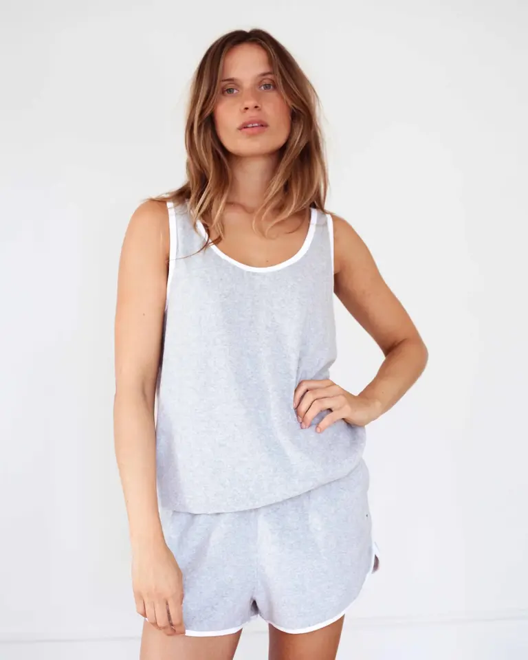 Raff Collective Jodoca Shorts - Grey Melange