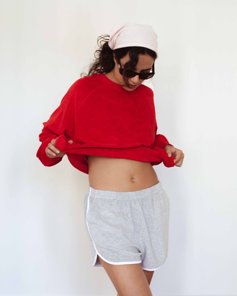 Raff Collective Jodoca Shorts - Grey Melange