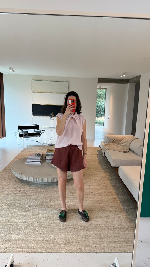 Raff Collective Triangle Scarf - Soft Pink