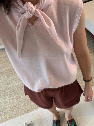 Raff Collective Triangle Scarf - Soft Pink