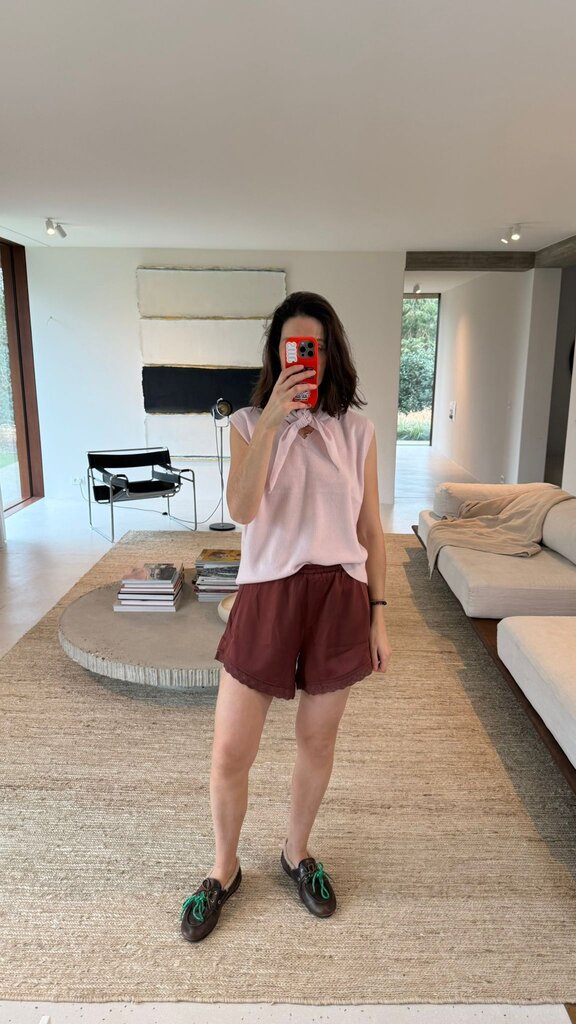 Raff Collective Triangle Scarf - Soft Pink