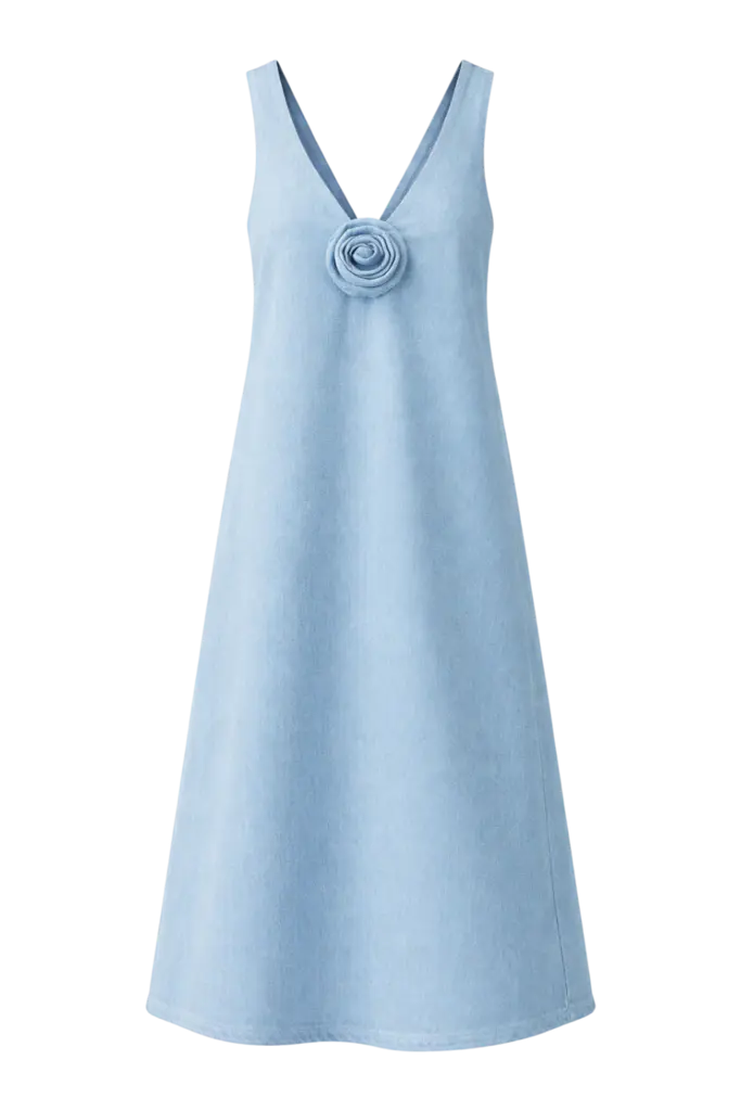 Rhune Aurelia Dress - Light Blue