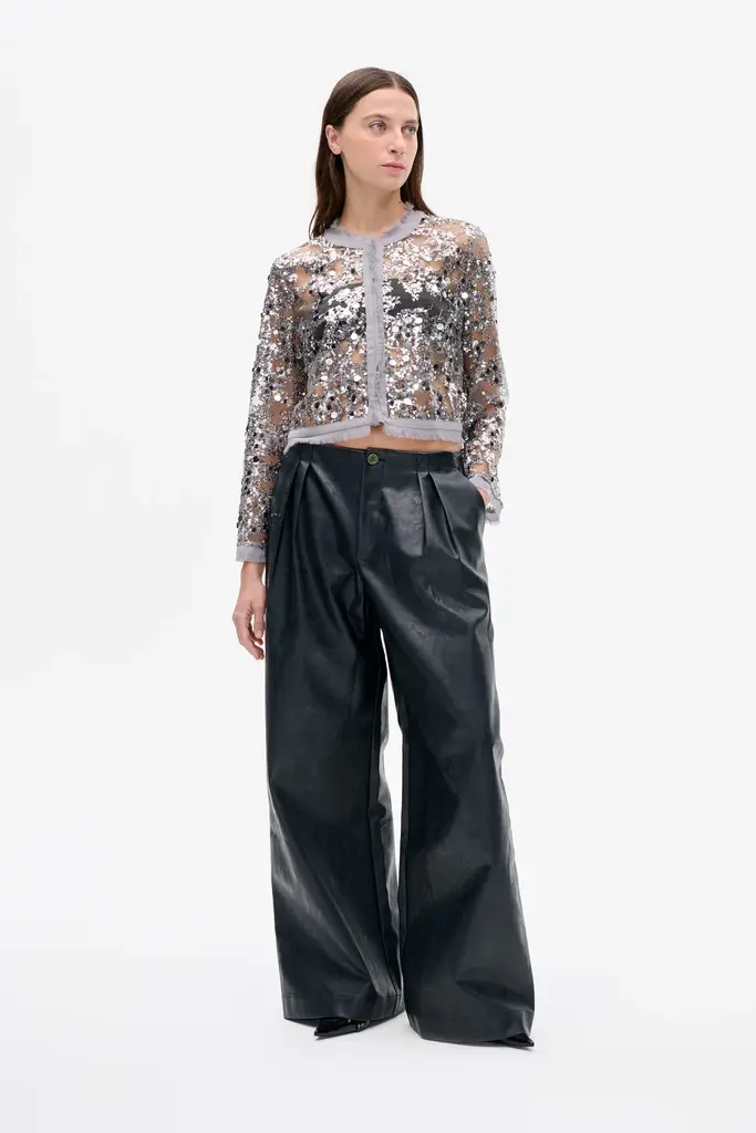 Baum und Pferdgarten Bethina Top - Grey Sequins