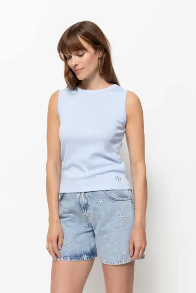 Âme Antwerp Mommy Top - Baby Blue