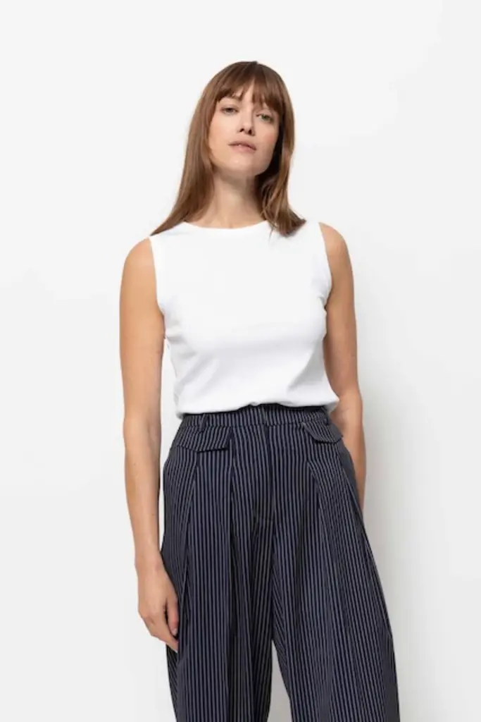 Âme Antwerp Mommy Top - White