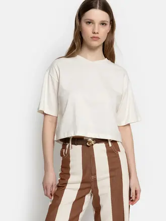 Âme Antwerp Moi T-shirt -Ecru