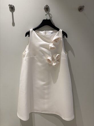 Rhune Barbara Flower Dress - Off White