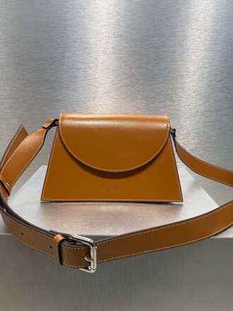 Zarina Rouge Mara Handbag - Peanut Butter Patent