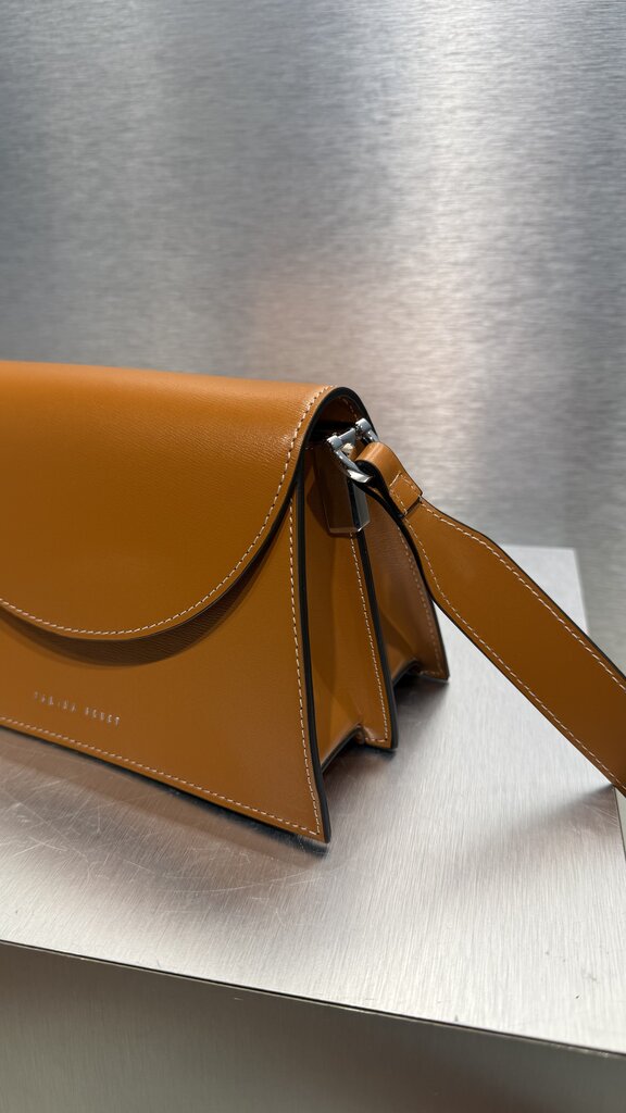 Zarina Rouge Mara Handbag - Peanut Butter Patent