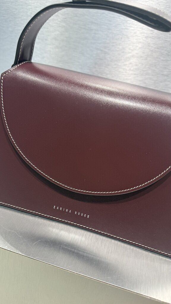 Zarina Rouge Helena Handbag - Nutella Patent
