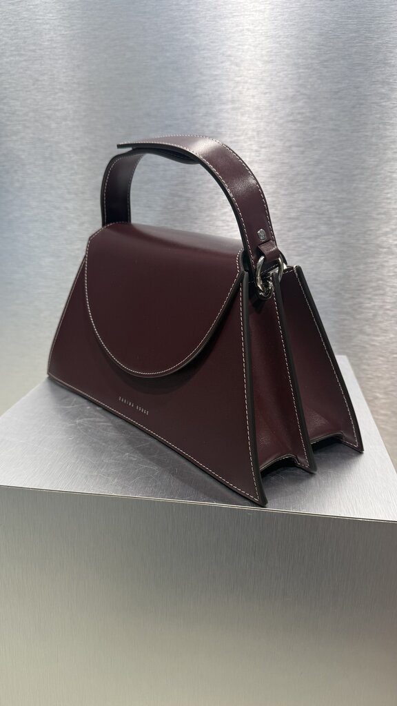 Zarina Rouge Helena Handbag - Nutella Patent