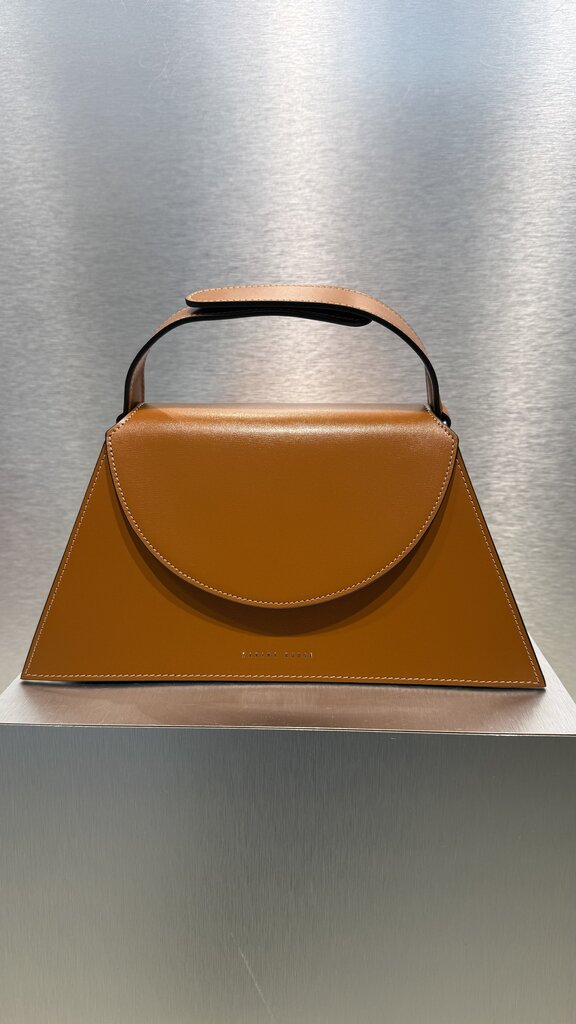 Zarina Rouge Helena Handbag - Peanut Butter Patent