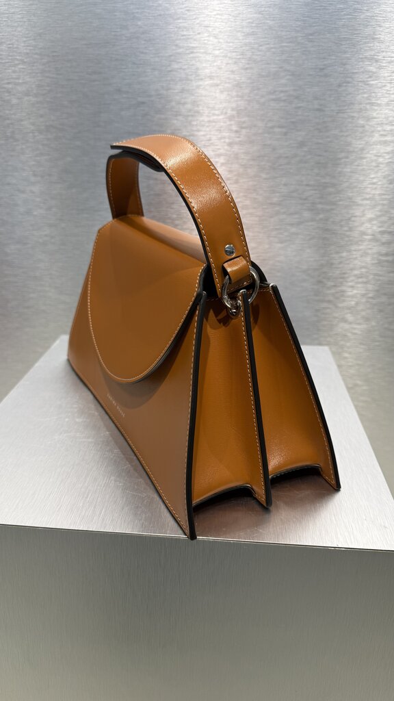 Zarina Rouge Helena Handbag - Peanut Butter Patent