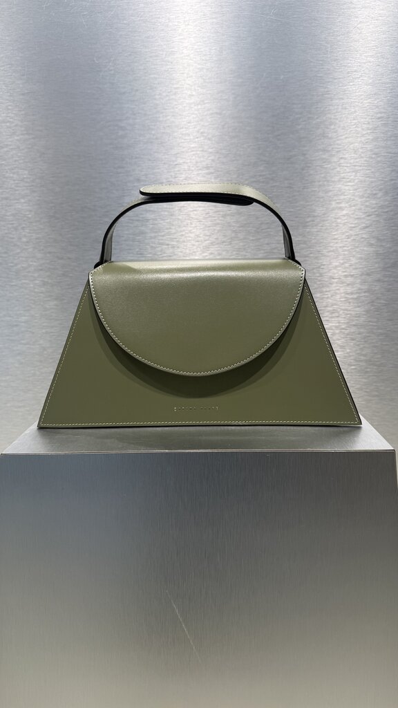 Zarina Rouge Helena Handbag - Kiwi Patent