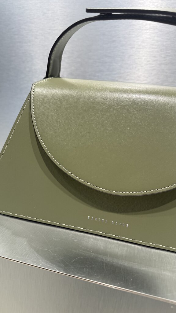 Zarina Rouge Helena Handbag - Kiwi Patent